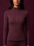 FORM JACKET - BURGANDY